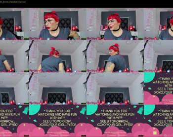 pyrowayne — 20 minute Chaturbate female naked cam show, 720p, Apr 9, 2021