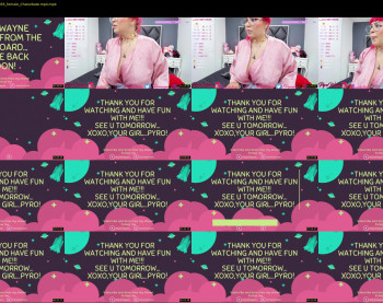 pyrowayne — 12 minute Chaturbate female naked cam show, 720p, Apr 12, 2021