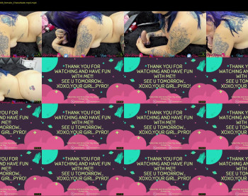 pyrowayne — 19 minute Chaturbate female naked cam show, 720p, Apr 19, 2021