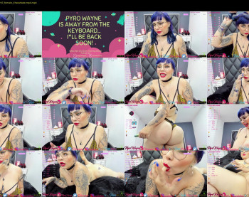 pyrowayne — 59 minute Chaturbate female naked cam show, 720p, Apr 21, 2021