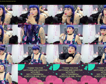 pyrowayne — 55 minute Chaturbate female naked cam show, 720p, Apr 22, 2021