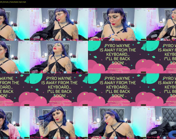 pyrowayne — 59 minute Chaturbate female naked cam show, 720p, May 1, 2021