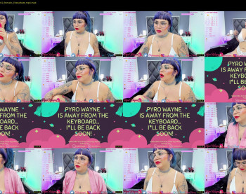 pyrowayne — 59 minute Chaturbate female naked cam show, 720p, May 12, 2021