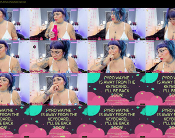 pyrowayne — 26 minute Chaturbate female naked cam show, 720p, May 12, 2021