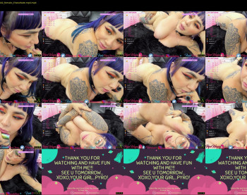 pyrowayne — 6 minute Chaturbate female naked cam show, 720p, May 15, 2021