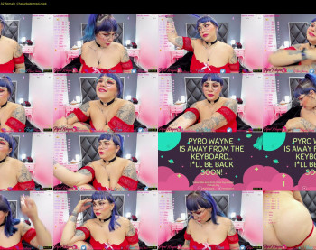 pyrowayne — 48 minute Chaturbate female naked cam show, 720p, May 21, 2021