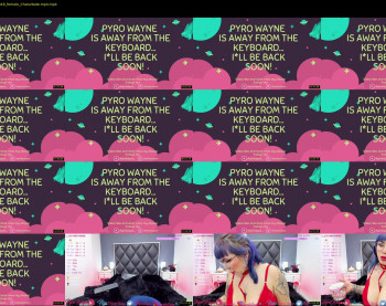pyrowayne — 26 minute Chaturbate female naked cam show, 720p, May 25, 2021