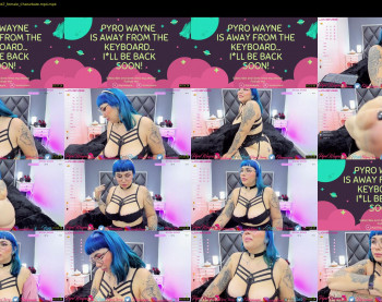 pyrowayne — 59 minute Chaturbate female naked cam show, 720p, May 27, 2021