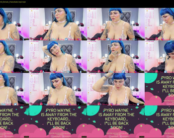 pyrowayne — 20 minute Chaturbate female naked cam show, 720p, May 28, 2021