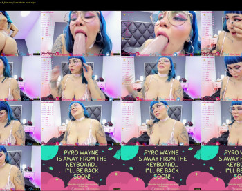pyrowayne — 36 minute Chaturbate female naked cam show, 720p, May 28, 2021