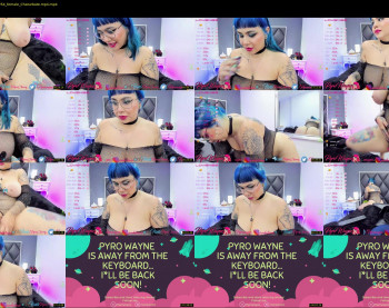 pyrowayne — 75 minute Chaturbate female naked cam show, 1080p, May 29, 2021