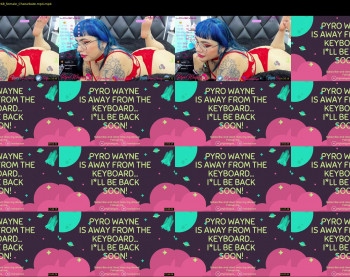 pyrowayne — 34 minute Chaturbate female naked cam show, 1080p, May 30, 2021