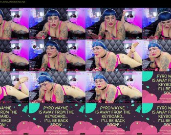 pyrowayne — 24 minute Chaturbate female naked cam show, 1080p, May 30, 2021