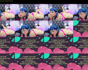 pyrowayne — 10 minute Chaturbate female naked cam show, 1080p, May 30, 2021