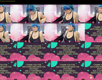 pyrowayne — 19 minute Chaturbate female naked cam show, 1080p, Jun 20, 2021