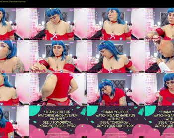 pyrowayne — 56 minute Chaturbate female naked cam show, 1080p, Jun 24, 2021