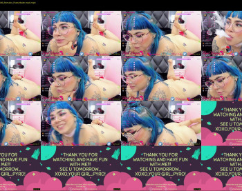 pyrowayne — 32 minute Chaturbate female naked cam show, 1080p, Jun 25, 2021