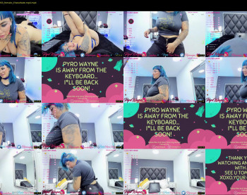 pyrowayne — 56 minute Chaturbate female naked cam show, 1080p, Jun 26, 2021