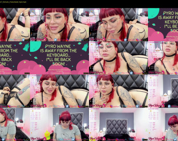 pyrowayne — 68 minute Chaturbate female naked cam show, 1080p, Jul 15, 2021