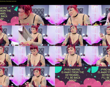 pyrowayne — 75 minute Chaturbate female naked cam show, 1080p, Jul 18, 2021