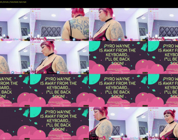 pyrowayne — 3 minute Chaturbate female naked cam show, 1080p, Jul 18, 2021