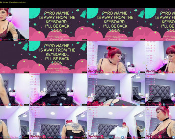 pyrowayne — 25 minute Chaturbate female naked cam show, 1080p, Jul 18, 2021