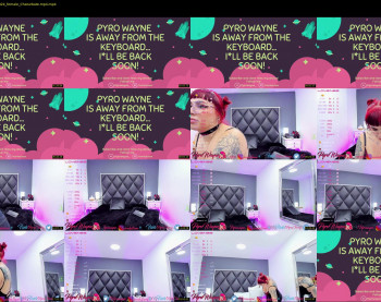 pyrowayne — 23 minute Chaturbate female naked cam show, 1080p, Jul 18, 2021