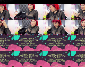 pyrowayne — 15 minute Chaturbate female naked cam show, 1080p, Jul 23, 2021