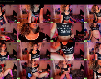 curlydoll1 — 56 minute Chaturbate female naked cam show, 720p, Jul 25, 2021