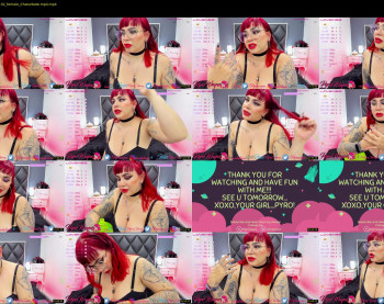 pyrowayne — 60 minute Chaturbate female naked cam show, 1080p, Jul 28, 2021