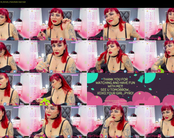 pyrowayne — 61 minute Chaturbate female naked cam show, 1080p, Jul 28, 2021