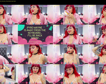 pyrowayne — 39 minute Chaturbate female naked cam show, 1080p, Jul 29, 2021