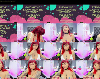 pyrowayne — 15 minute Chaturbate female naked cam show, 1080p, Aug 7, 2021