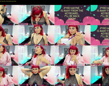 pyrowayne — 63 minute Chaturbate female naked cam show, 1080p, Aug 15, 2021