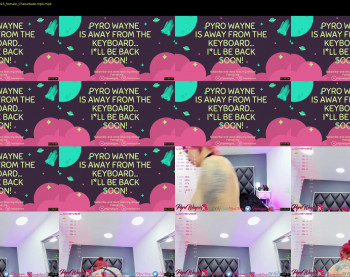 pyrowayne — 15 minute Chaturbate female naked cam show, 1080p, Aug 22, 2021