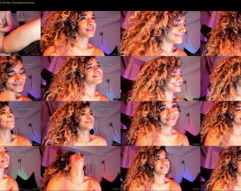 curlydoll1 — 6 minute Chaturbate female naked cam show, 720p, Aug 25, 2021