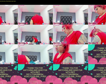 pyrowayne — 10 minute Chaturbate female naked cam show, 1080p, Aug 28, 2021