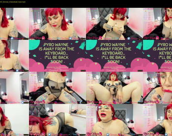 pyrowayne — 75 minute Chaturbate female naked cam show, 1080p, Aug 29, 2021