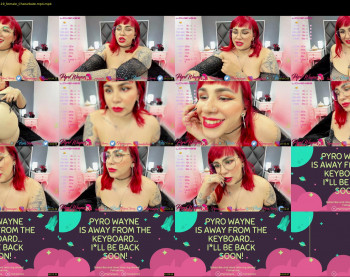 pyrowayne — 50 minute Chaturbate female naked cam show, 1080p, Aug 29, 2021