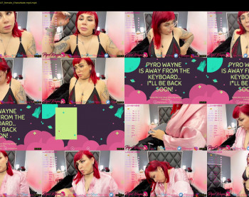 pyrowayne — 77 minute Chaturbate female naked cam show, 1080p, Aug 29, 2021
