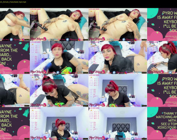 pyrowayne — 64 minute Chaturbate female naked cam show, 1080p, Sep 4, 2021