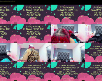 pyrowayne — 13 minute Chaturbate female naked cam show, 1080p, Sep 5, 2021