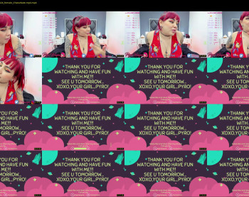 pyrowayne — 10 minute Chaturbate female naked cam show, 1080p, Sep 9, 2021