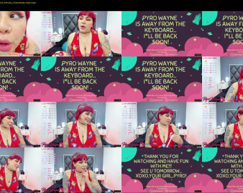 pyrowayne — 46 minute Chaturbate female naked cam show, 1080p, Sep 9, 2021