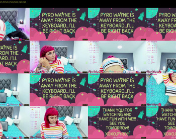pyrowayne — 40 minute Chaturbate female naked cam show, 1080p, Sep 25, 2021