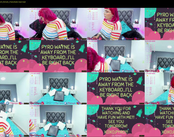 pyrowayne — 45 minute Chaturbate female naked cam show, 1080p, Sep 25, 2021