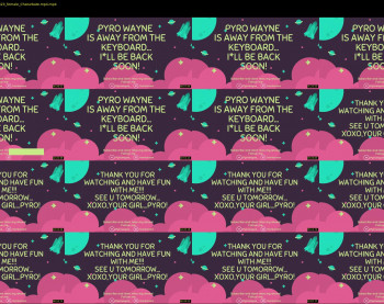 pyrowayne — 9 minute Chaturbate female naked cam show, 1080p, Sep 28, 2021