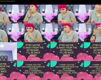 pyrowayne — 22 minute Chaturbate female naked cam show, 1080p, Sep 28, 2021
