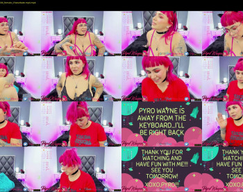 pyrowayne — 53 minute Chaturbate female naked cam show, 1080p, Oct 1, 2021