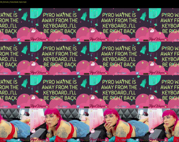 pyrowayne — 21 minute Chaturbate female naked cam show, 1080p, Oct 9, 2021